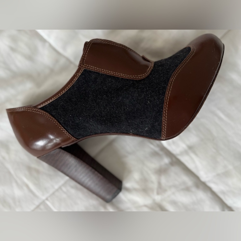 Tory Burch Leighton Heel Boot Mules - 8 NWOT, MSRP $395